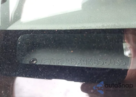 2004 Ford F-150 Fx4/Xlt из США, поврежденный, VIN 1FTRF045X4KB56035